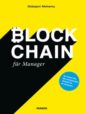 cover image of Blockchain für Manager